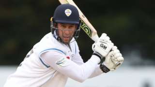 Wayne Madsen batting for Derbyshire