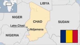 Map of Chad