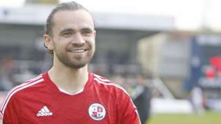 Dom Telford made four appearances for Crawley Town this season