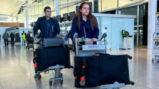 newspaper article on business Heathrow passengers
