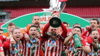 Sunderland parade the EFL Trophy