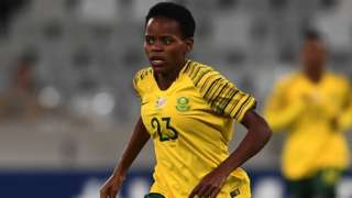 Hildah Magaia in action for South Africa