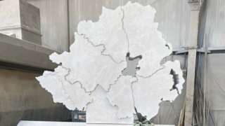 The Northern Ireland centenary stone