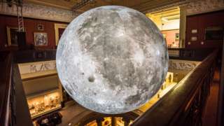 Museum of the Moon at Harris Museum, Preston