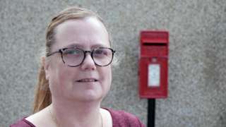 Lorraine Williams ran a post office in Llanddaniel Fab on Anglesey