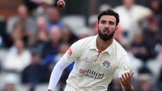 Lancashire's Saqib Mahmood