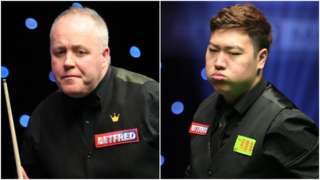 John Higgins and Yan Bingtao