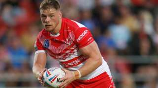 Morgan Knowles scored his third Super League try of the season
