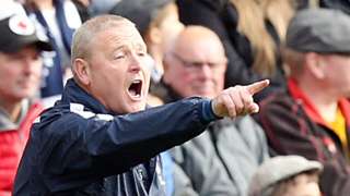 Preston manager Frankie McAvoy