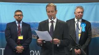 David Sidwick being elected as new Dorset PCC