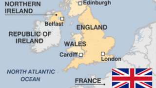 Map of Britain