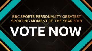 Vote for your Greatest Sporting Moment of 2018
