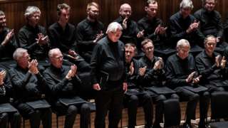 Peter Johnstone performing in 2021