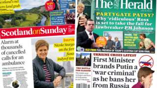 Sunday papers