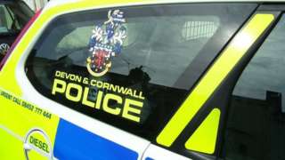 A Devon and Cornwall Police car