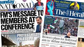 Sunday papers