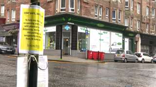 M&D Green pharmacy in Port Glasgow