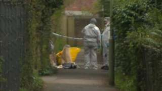 forensics officers on scene