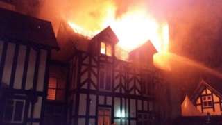 Blaze at Tilstone House
