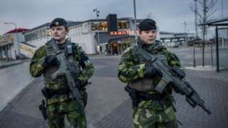 swedish troops on gotland