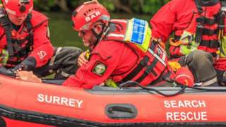 Surrey Search and Rescue boat