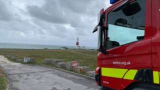 Fire engine at Portland