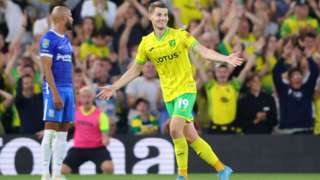 Jacob Sorensen scored Norwich's second goal in two late first-half minutes