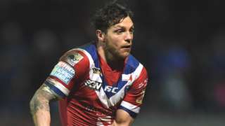 Scott Grix in action for Wakefield Trinity