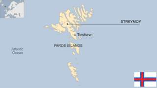 map of the Faroe Islands