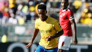 Mamelodi Sundowns and South Africa's Themba Zwane in action
