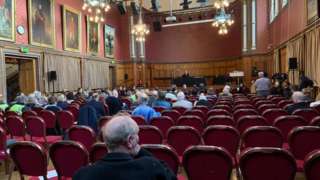 Public inquiry at Chester Town Hall