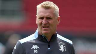 Aston Villa manager Dean Smith