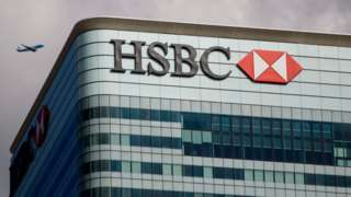 HSBC HQ in London.