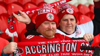 Accrington Stanley supporters