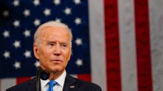 President Joe Biden speaks to Congress