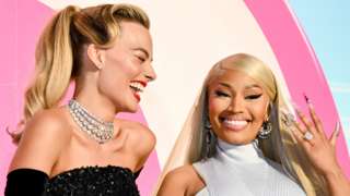 Margot Robbie and Nicki Mina