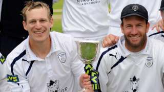 Jimmy Adams and Sean Ervine were Hampshire team-mates for 13 years