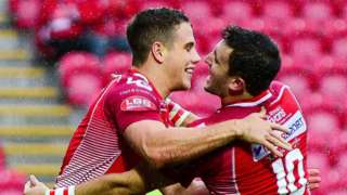 Scarlets celebrate