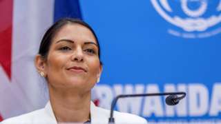 Priti Patel in Rwanda