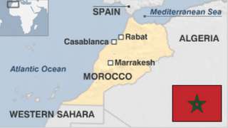 Map of Morocco