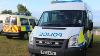 Cumbria Police vans