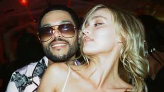 Abel Tesfaye aka The Weeknd and Lily-Rose Depp in The Idol