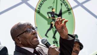 Jacob Zuma addresses MK supporters - 11 April 2024