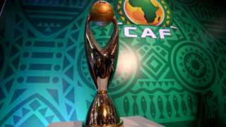 The African Champions League trophy