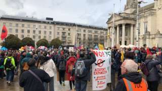 Leeds climate protest
