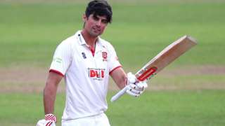 The 69th first-class century of Alastair Cook's career was his his second of the season, his 26th for Essex and his fifth at The Oval