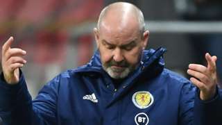 Scotland head coach Steve Clarke