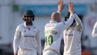 Callum Parkinson's four-wicket haul took his tally of Championship scalps to to 43 for the season, comfortably his career-best