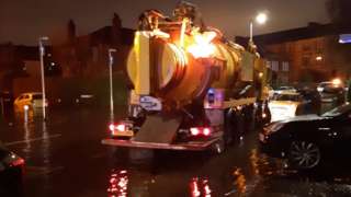 burst pipe in Shawlands