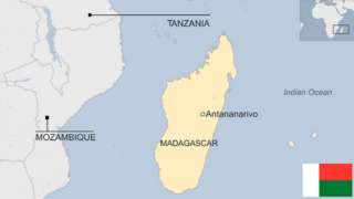 Map of Madagascar
